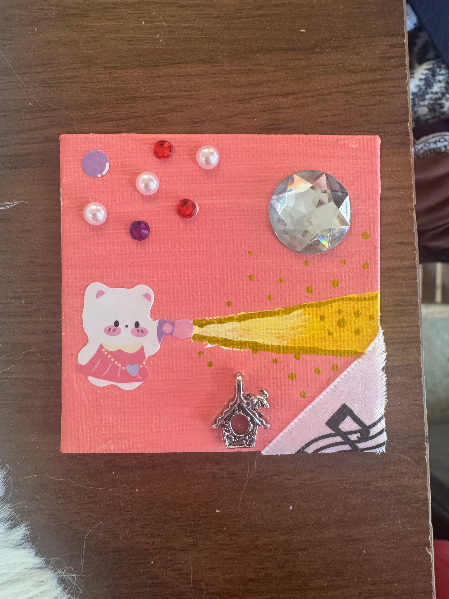 Untitled flat canvas paintings